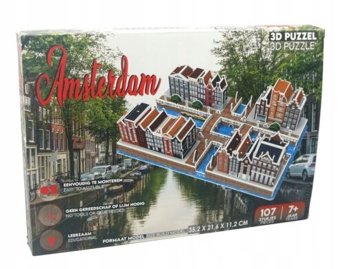 3D Puzzle Amsterdam 3D Puzzle Amsterdam