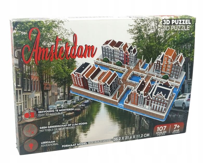 3D Puzzle Amsterdam