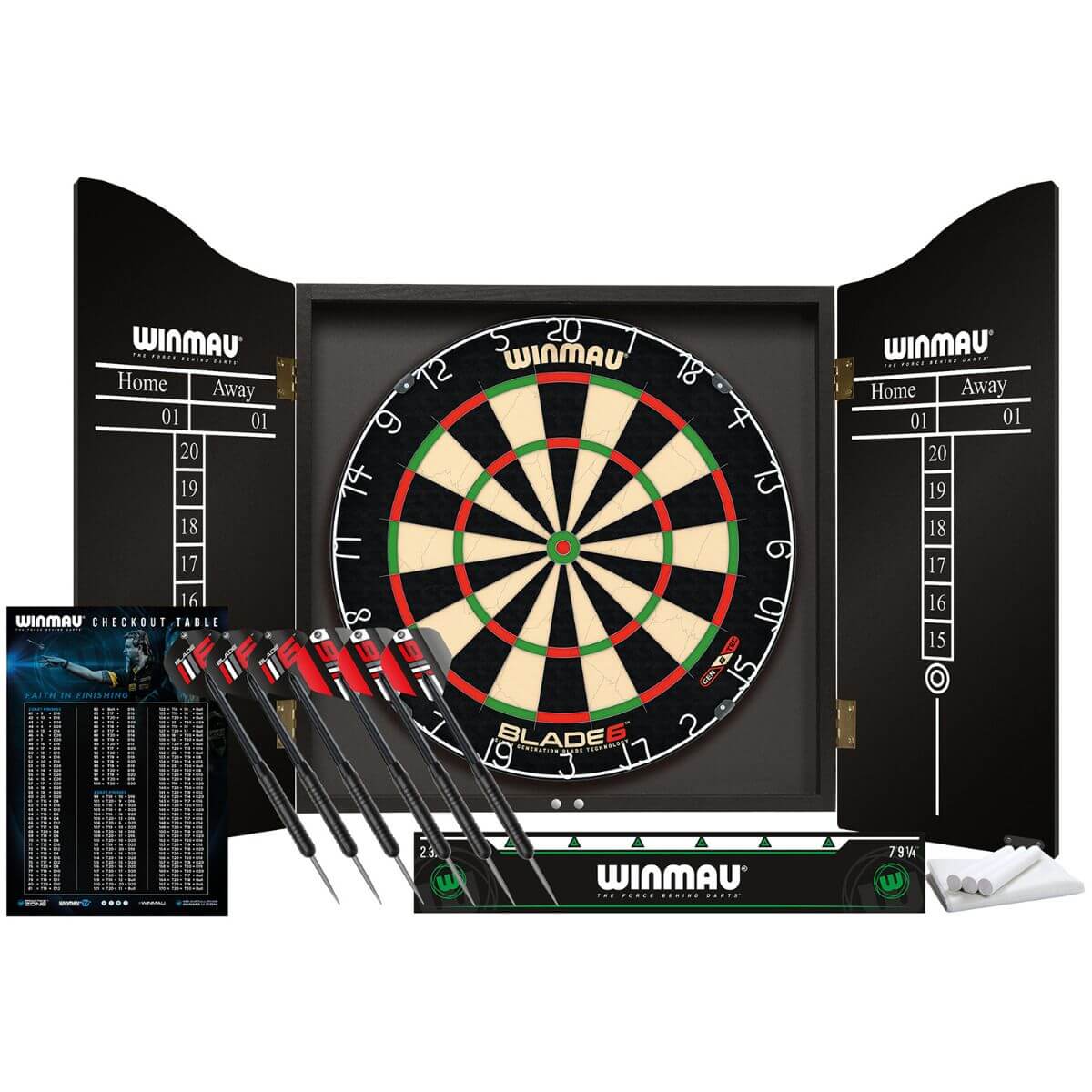 Šípkový set Winmau Blade 6 Championship Cabinet