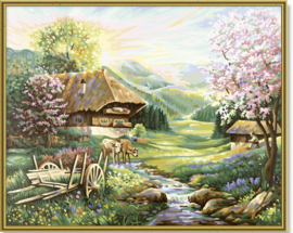 Čerešňové kvety v Japonsku (80 x 50cm) Čerešňové kvety v Japonsku (80 x 50cm)
