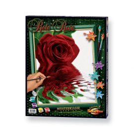 Červená ruža (40×50)