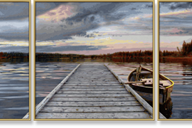 Východ slnka (40 x 120cm)