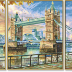 London Tower Bridge (80 x 50cm)