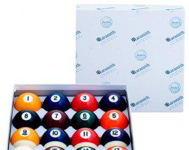 Biliardová guľa pool biela – 57,2 mm Biliardová guľa pool biela – 57,2 mm