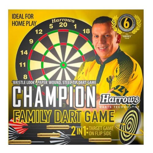 Harrows Papierový terč Chizzy Champion Family