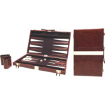 Backgammon hnedý 46×58 cm