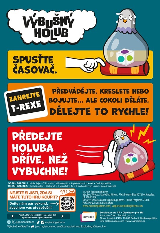Výbušný holub