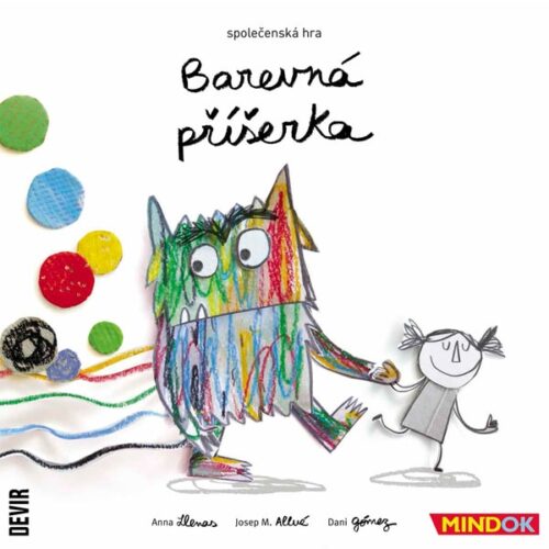 Barevná příšerka kooperatívna hra spoločenská hra