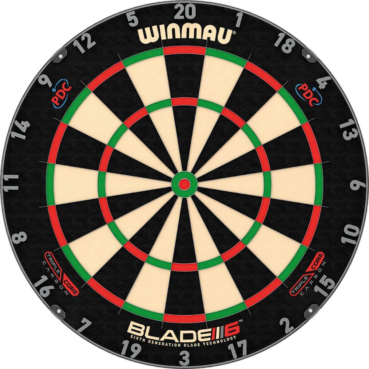 Sisalový terč Winmau Blade 6 Triple Core