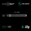Šípky Blackout steel 22g