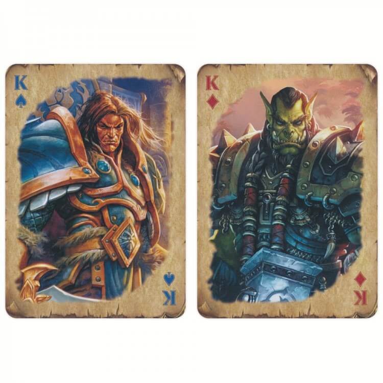 Bicycle World of Warcraft Classic standard pokrové karty