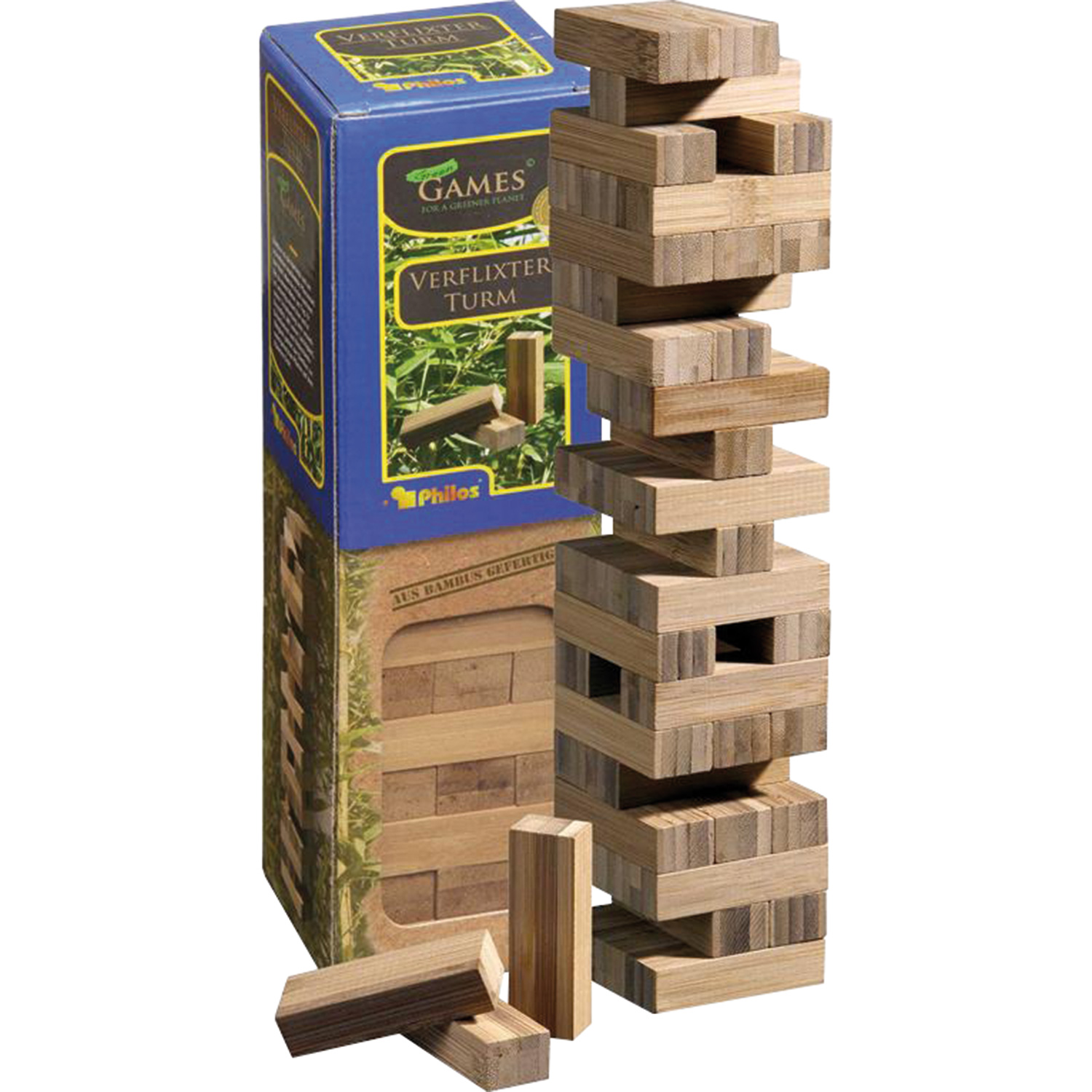 Jenga Philos Bamboo drevená veža