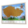 Stieracia mapa Česko Stieracia mapa Česko