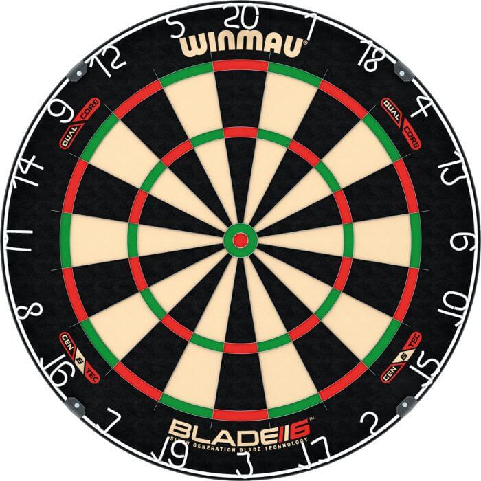 Sisalový terč Winmau Blade 6 Dual Core