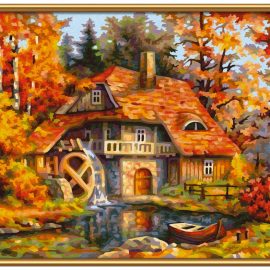 Starý mlyn (24 x 30 cm)