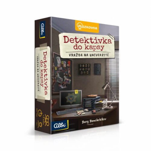 Detektivka do kapsy - Vražda na univerzitě Detektivka do kapsy - Vražda na univerzitě