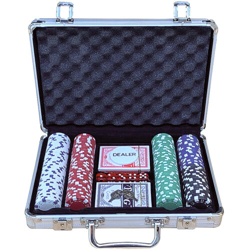Poker kufrík Alu 200 Poker kufrík Alu 200 žetóny
