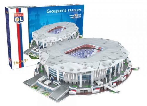 3D Puzzle Nanostad France futbalový štadión