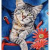 Mačka v batohu maľovanie Schipper