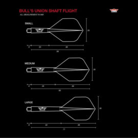 Letky Bull´s Union Black M