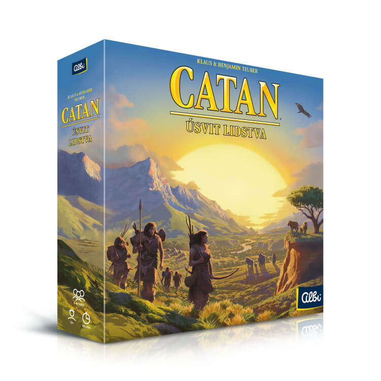 Osadníci z Katanu - Úsvit lidstva spoločenská hra Catan