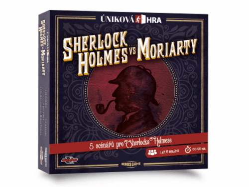 Sherlock Holmes vs Moriarty detektívna úniková hra