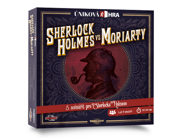 Sherlock Holmes vs Moriarty detektívna úniková hra