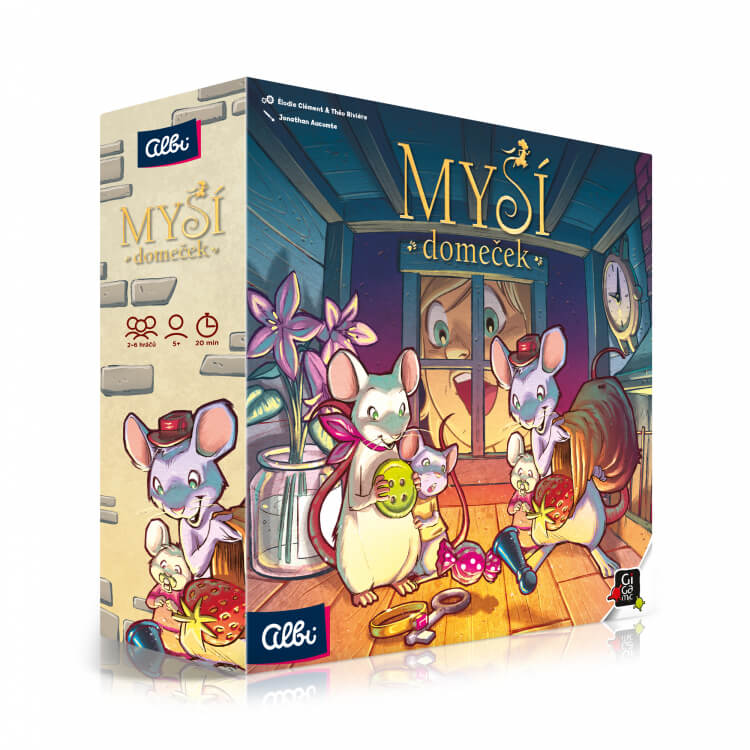 Myší domeček kooperatívna detská hra