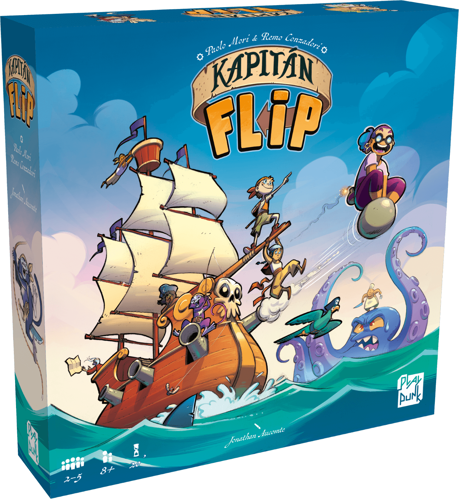 Kapitán Flip rodinná hra