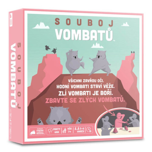 Souboj vombatů Souboj vombatů párty hra