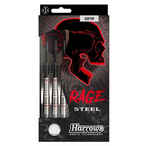 Šípky Harrows Rage soft 18g Šípky Harrows Rage soft 18g