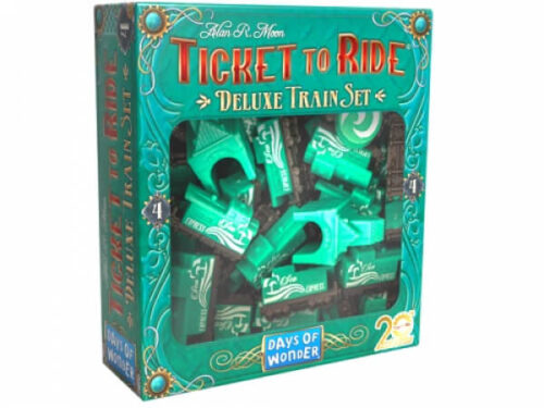 Ticket to Ride: 20th Anniversary Deluxe train green Ticket to Ride: 20th Anniversary Deluxe train green