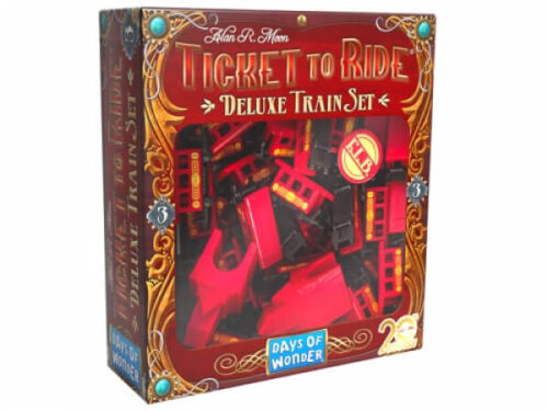 Ticket to Ride: 20th Anniversary Deluxe train red Ticket to Ride: 20th Anniversary Deluxe train red