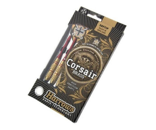 Šípky Harrows Corsair soft 18g red Šípky Harrows Corsair soft 18g red
