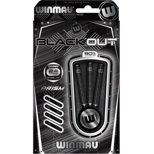 Šípky Blackout steel 24g Šípky Blackout steel 24g