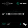 Šípky Blackout steel 24g Šípky Blackout steel 24g