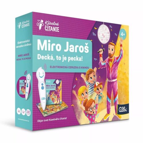 Kúzelné čítanie Miro Jaroš - Decká to je pecka! s elektronickou ceruzkou Kúzelné čítanie Miro Jaroš - Decká to je pecka! s elektronickou ceruzkou