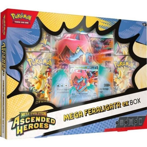 Pokémon: Ascended Heroes Mega Feraligatr EX box Pokémon: Ascended Heroes Mega Feraligatr EX box