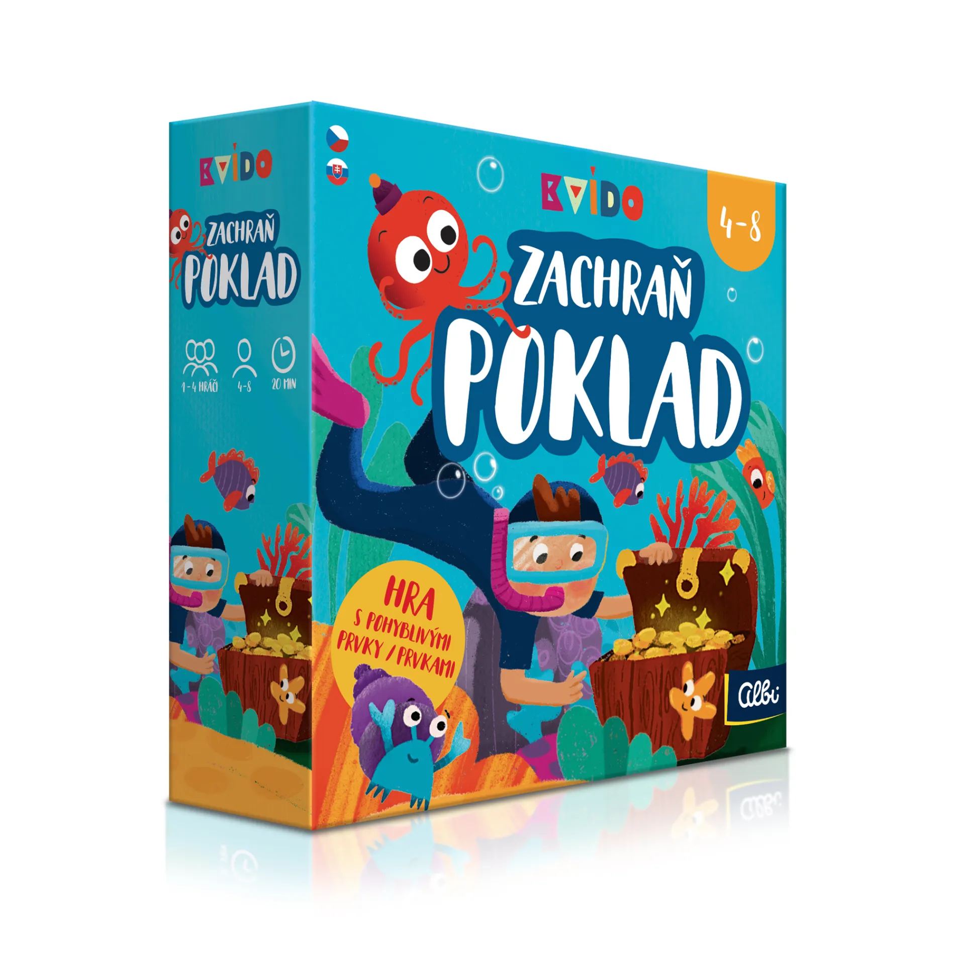 Kvído - Zachráň poklad