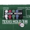 Poker set Texas Holdem
